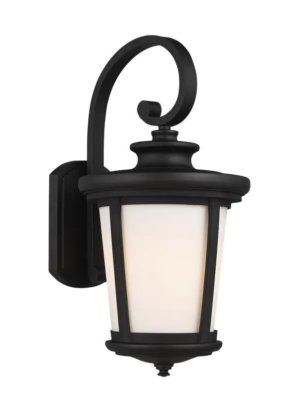 Eddington Collection - Large One Light Outdoor Wall Lantern | Finish: Black - 8719301-12