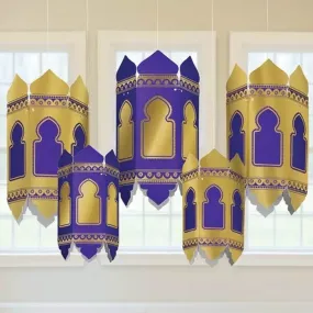 Eid Hot Stamped Paper Lanterns