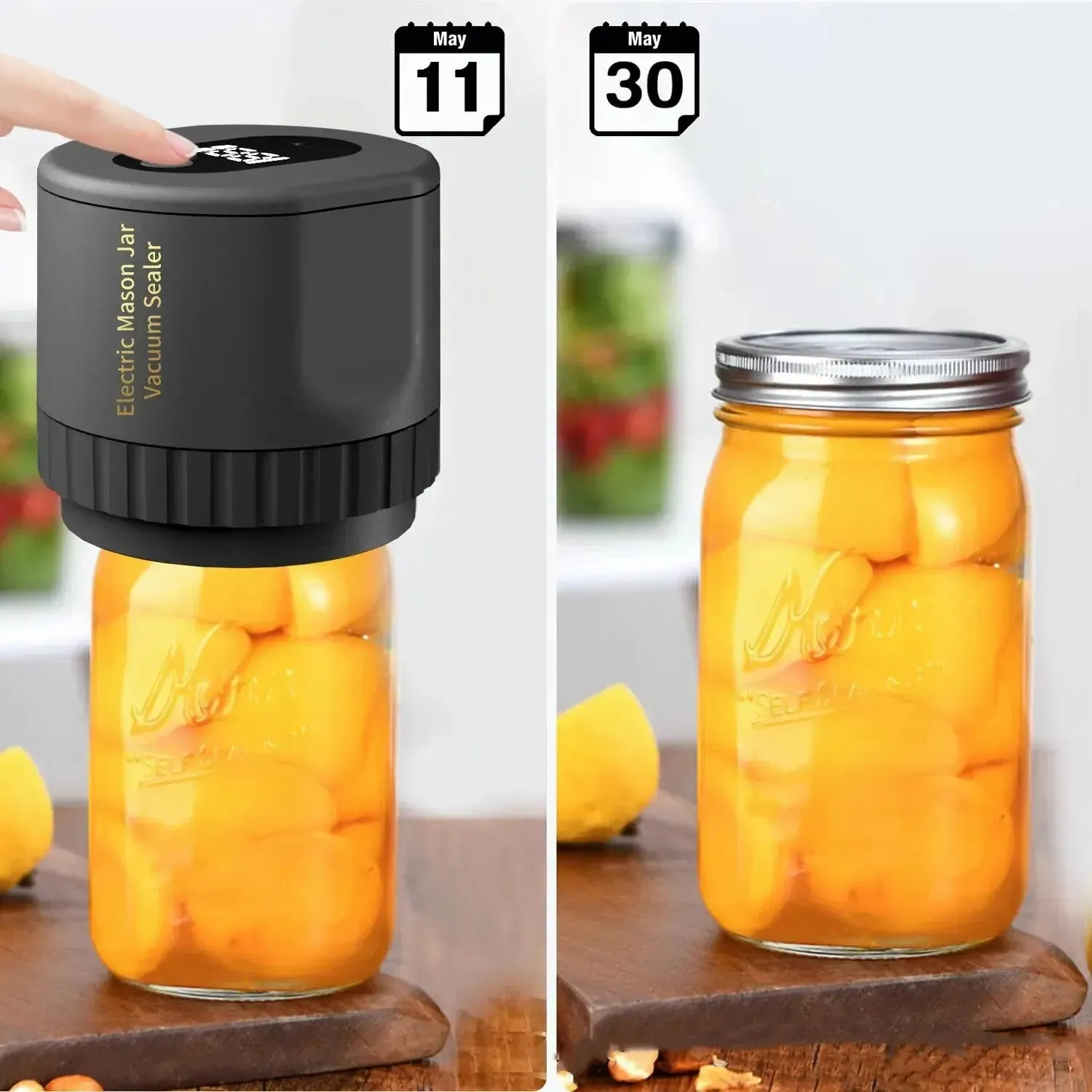 Electric Mason Jar Vacuum Sealer