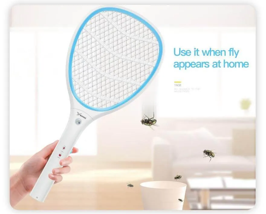 Electric Mosquito Bug Zapper Racket