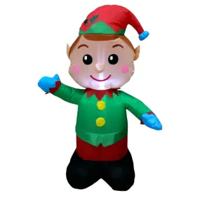 Elf - 4FT Tall Illuminated Inflatable