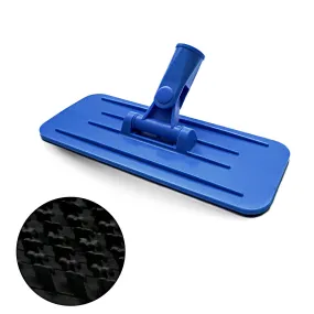 EZ Scrub Pad Holders, Threaded Swivel Universal Cleaning Pad Holder for Scrub Pads, 10” x 4 5/8”