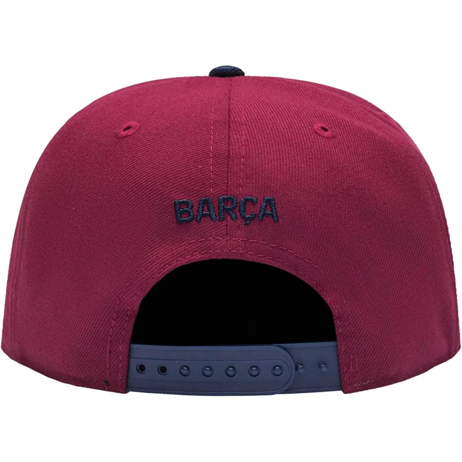 Fan Ink Collection Barcelona Team Snapback Hat - Burgundy