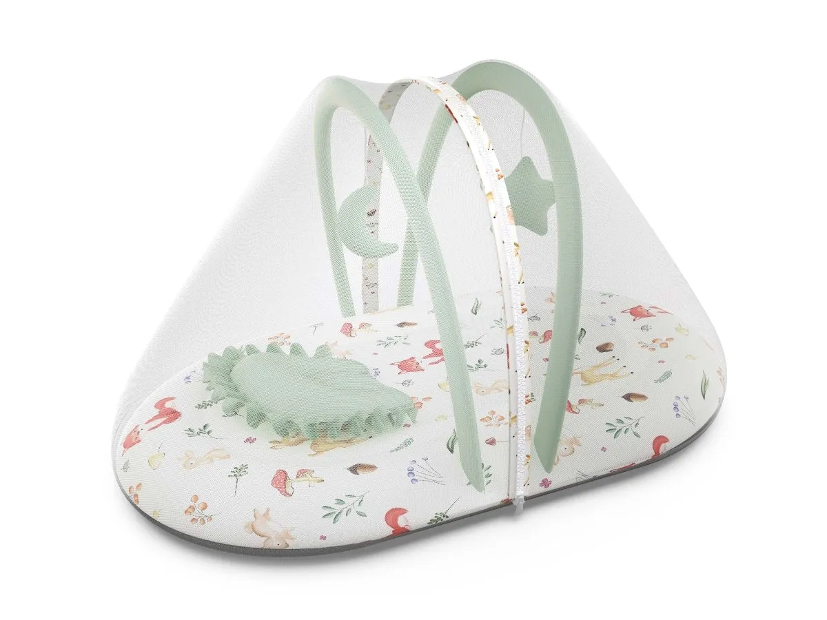 Fancy Fluff Organic Mosquito Net Set - Woodland