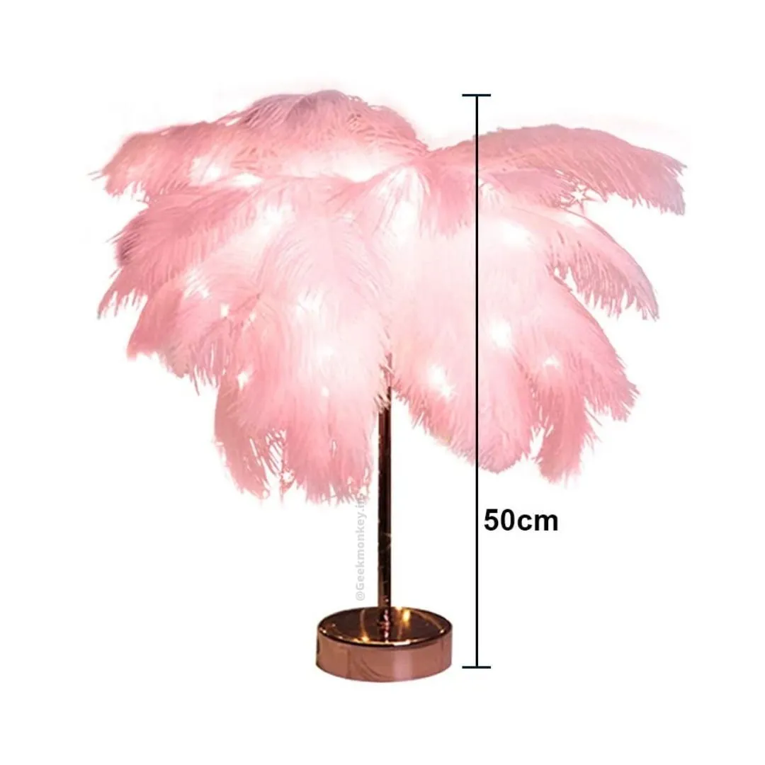 Feather Table Lamp