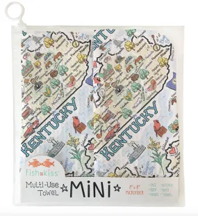 Fish Kiss Mini Multi-Use Towel