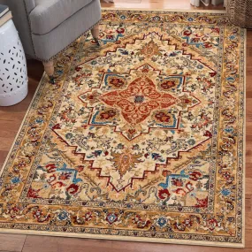 Floral Oriental Area Rug