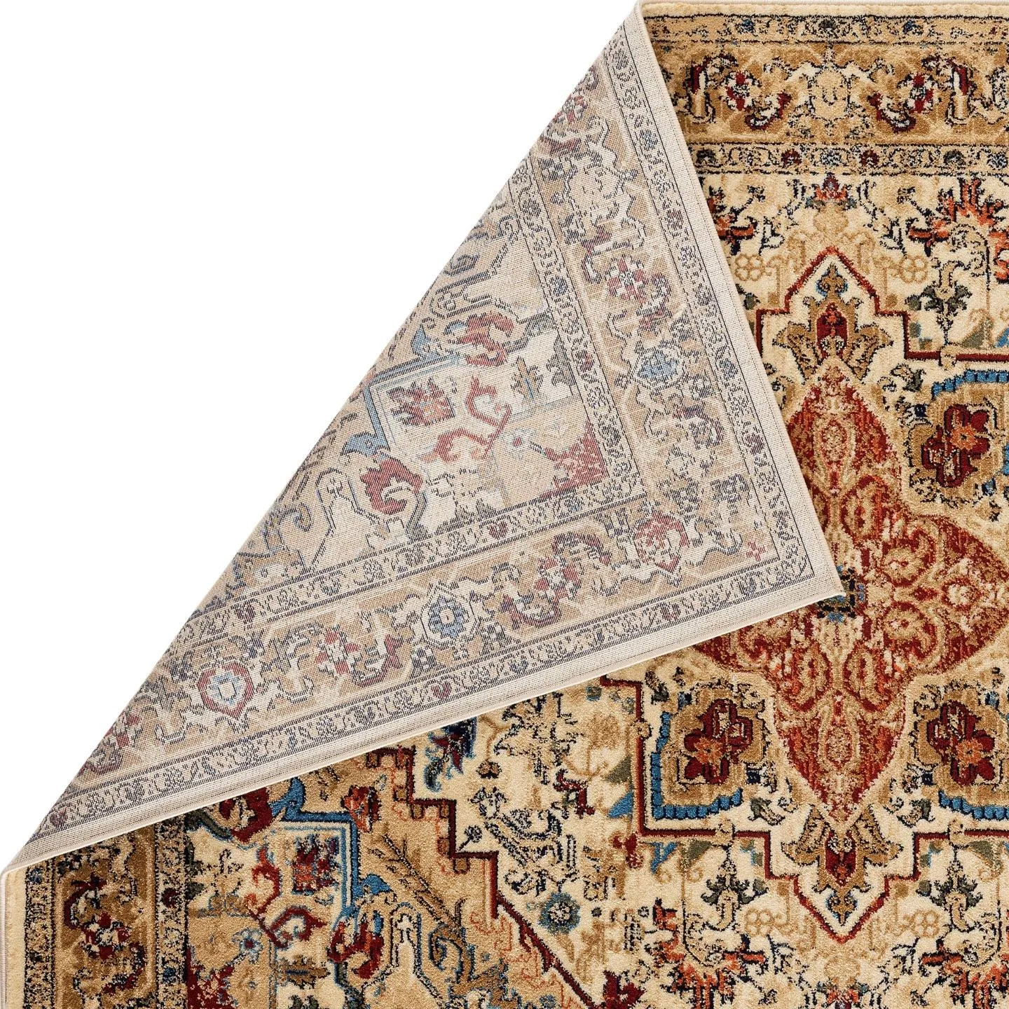 Floral Oriental Area Rug