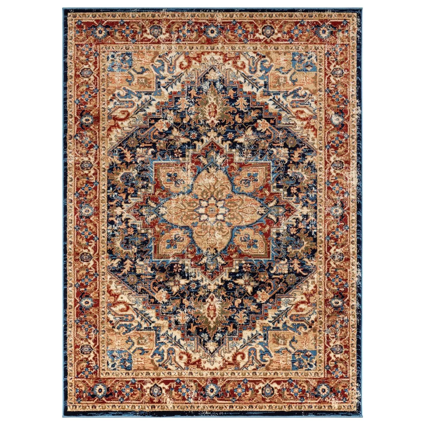 Floral Oriental Area Rug