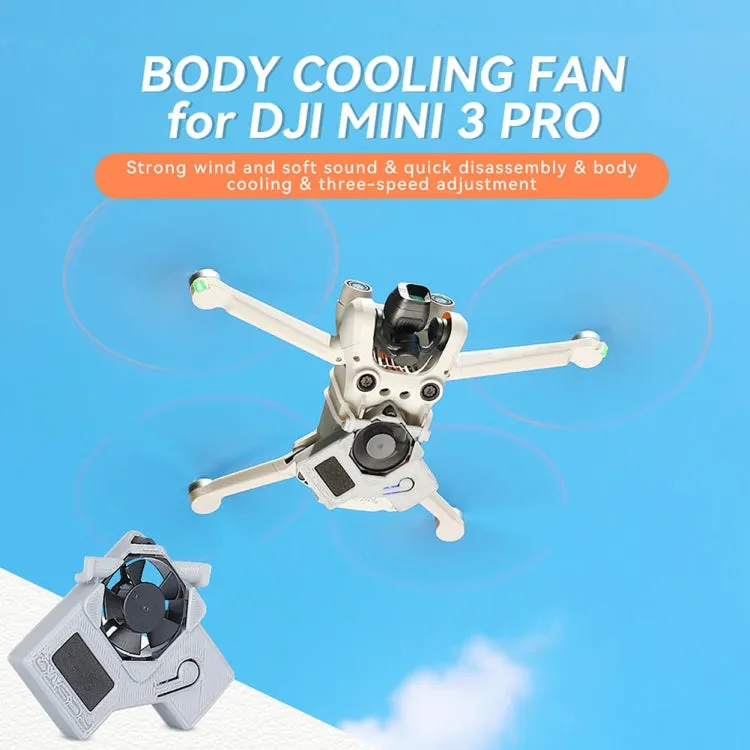 For DJI Mini 3 Pro RCSTQ Flight Fuselage Radiator Cooling Fan Drone Accessories(As Show)