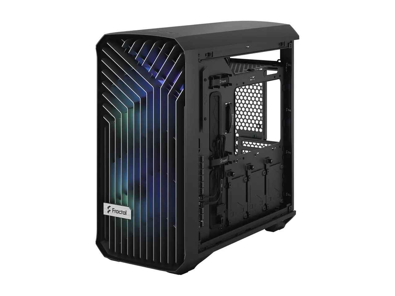 Fractal Design Torrent Compact RGB Black Tempered Glass ATX Case  FD-C-TOR1C-02