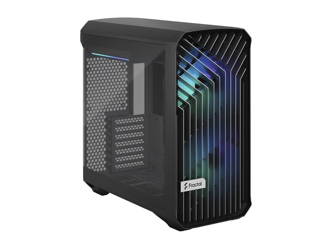 Fractal Design Torrent Compact RGB Black Tempered Glass ATX Case  FD-C-TOR1C-02