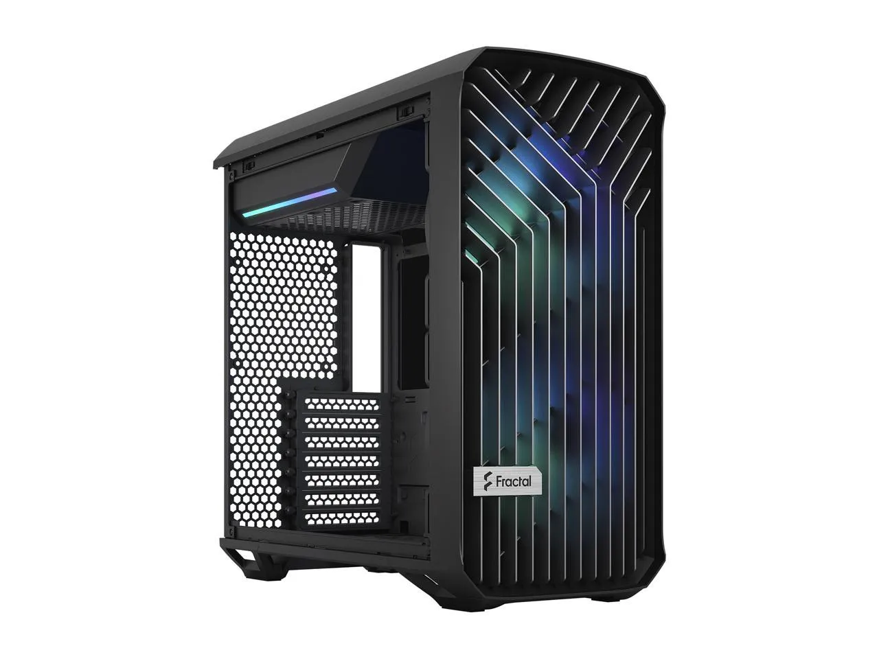 Fractal Design Torrent Compact RGB Black Tempered Glass ATX Case  FD-C-TOR1C-02