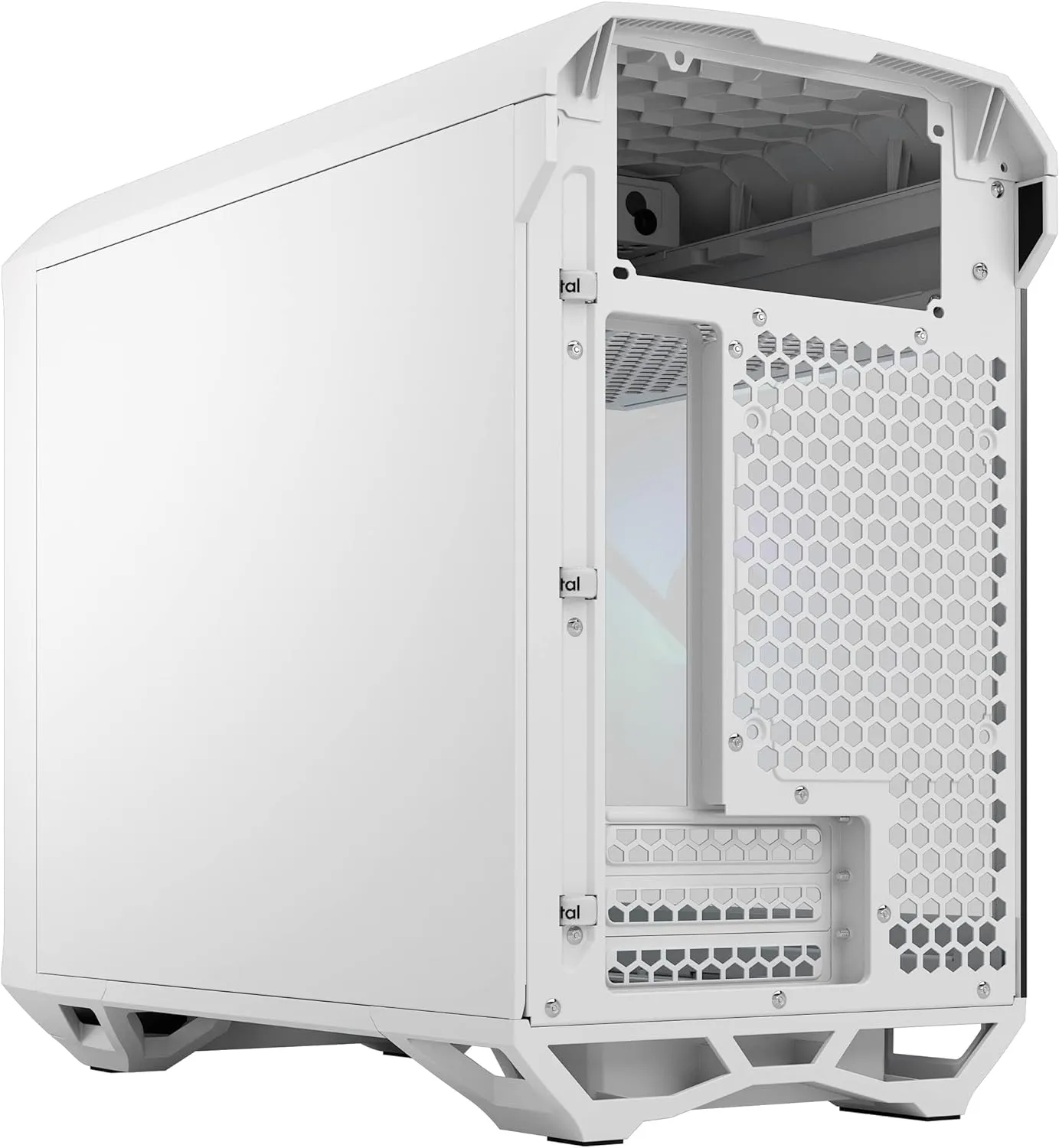 Fractal Design Torrent Nano RGB White TG Light Tint Mini-ITX Case FD-C-TOR1N-05