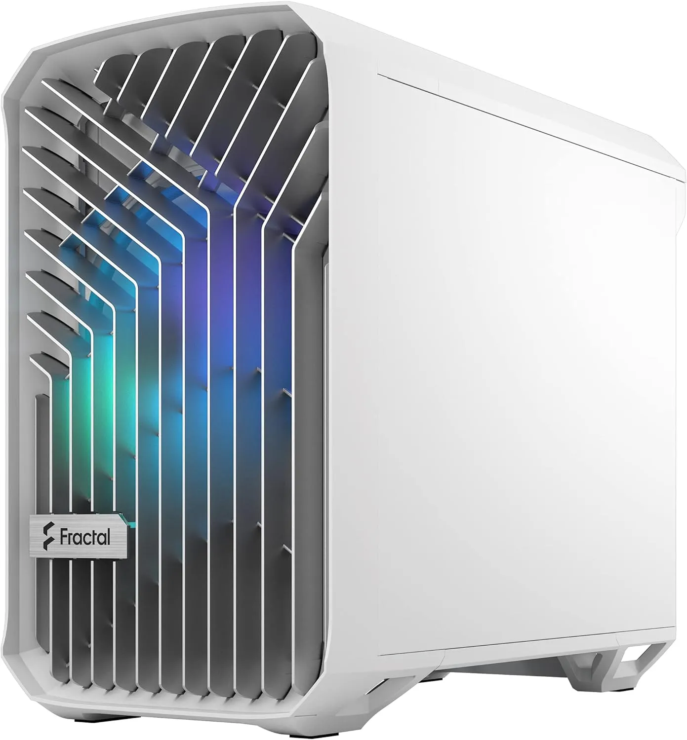 Fractal Design Torrent Nano RGB White TG Light Tint Mini-ITX Case FD-C-TOR1N-05