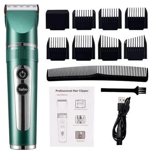 Full Body Washable Electric Hair Clipper Ceramic Professional Fine