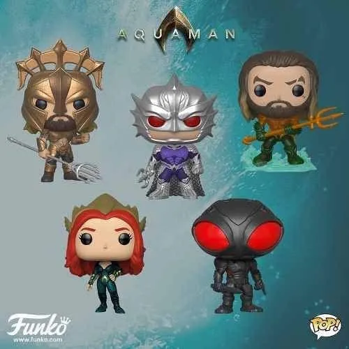 Funko Pop! Heroes: Aquaman - Mera Toy, Multicolor