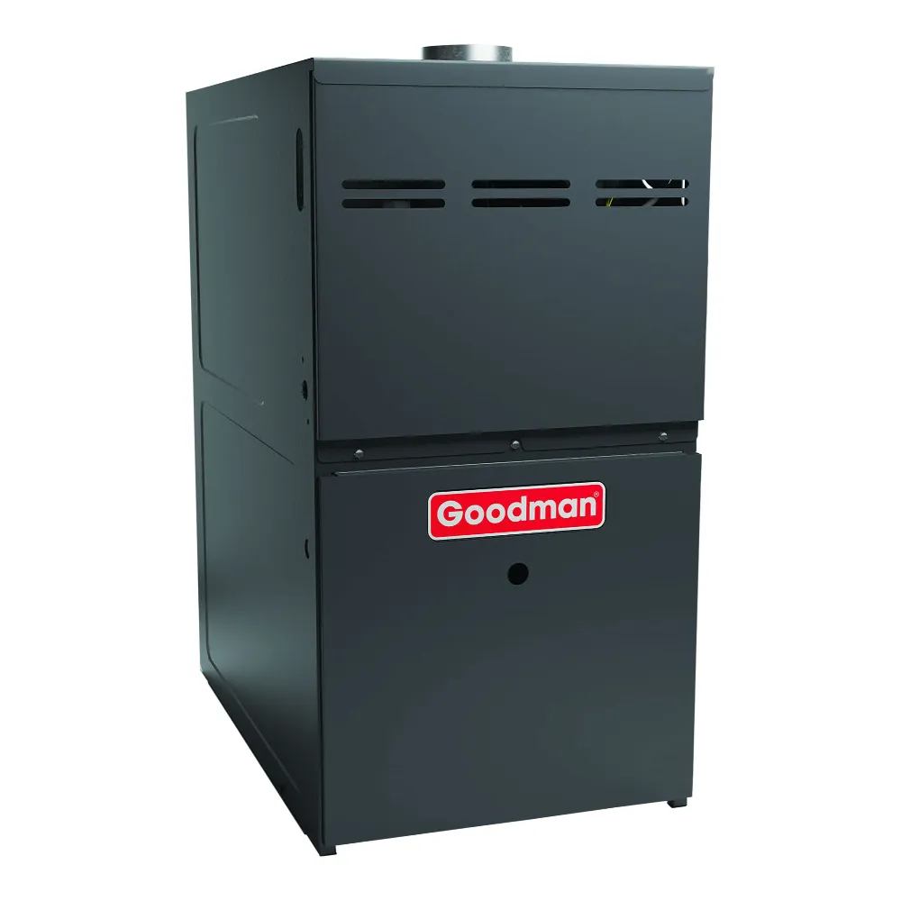 Goodman 80% AFUE 80,000 BTU Single Stage Gas Furnace - Upflow/Horizontal - 17.5" Cabinet - 1,200 CFM