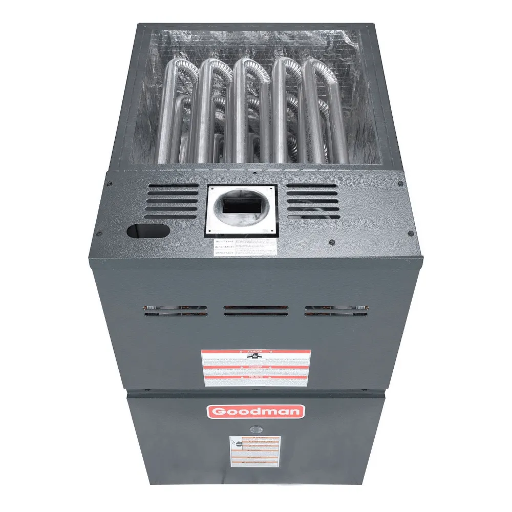 Goodman 80% AFUE 80,000 BTU Single Stage Gas Furnace - Upflow/Horizontal - 17.5" Cabinet - 1,200 CFM