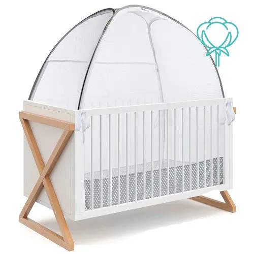 Green Frog Baby Crib Safety Net