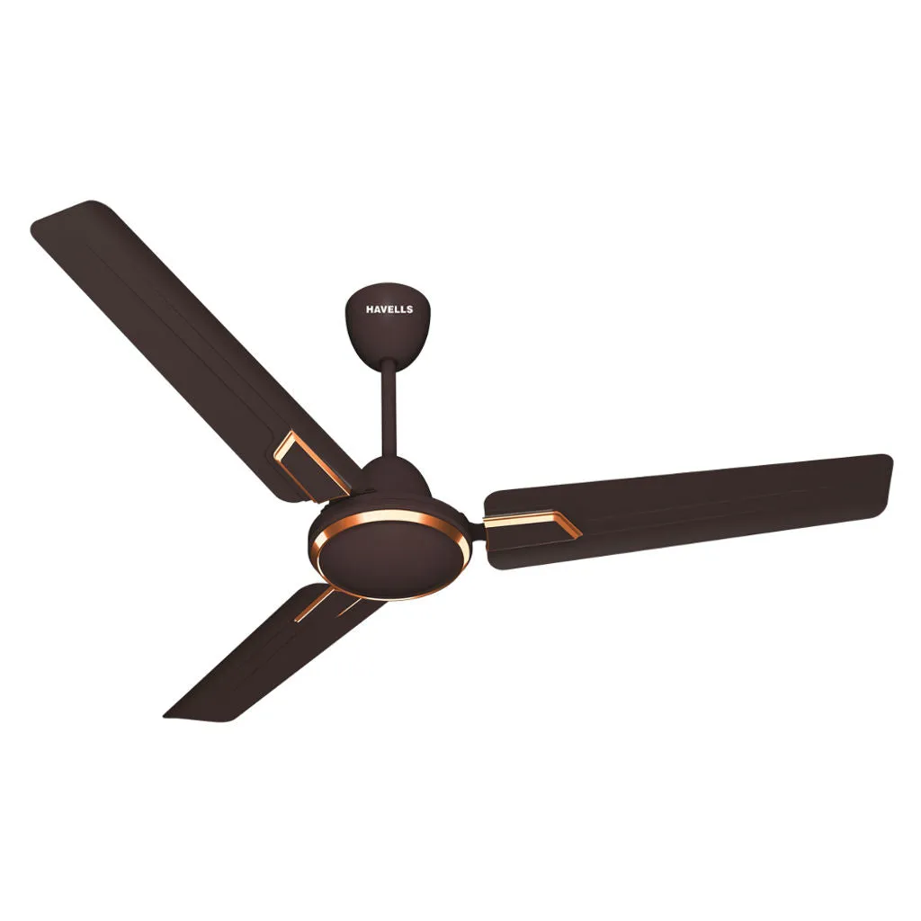 Havells Andria Decorative Ceiling Fan 900mm Espresso Brown