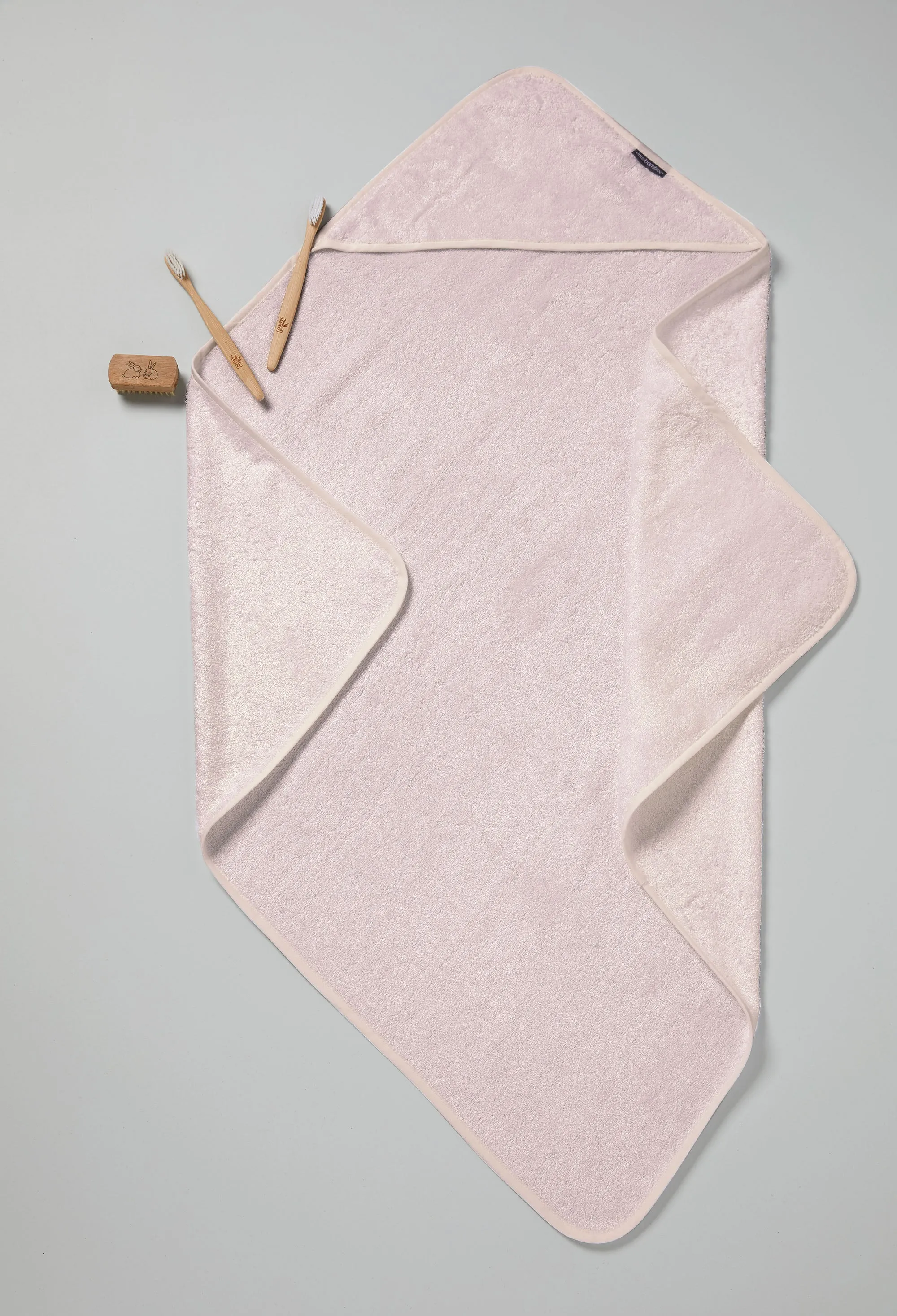 Hooded Towel - Dusty Pink