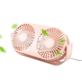 Hoteon F-Best 4.6 Inch Mini USB Desk Fan(Pink)