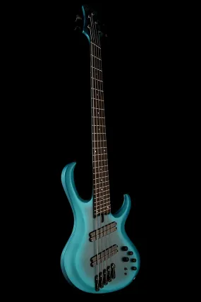 IBANEZ BTB605MS 5 string Multiscale Bass Cerulean Aura Burst Matte