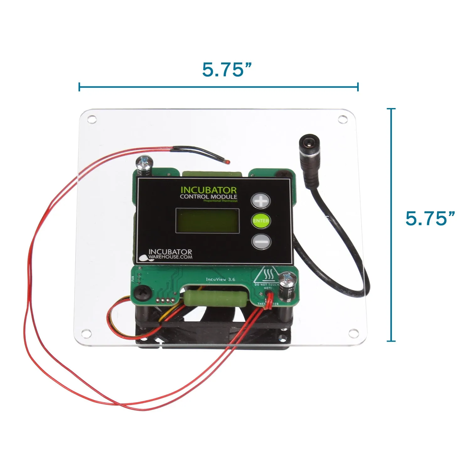 IncuKit™ MINI 2 for Desktop Incubators | Thermostat, Fan & Heater