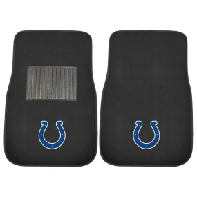 Indianapolis Colts Embroidered Car Mat Set - 2 Pieces