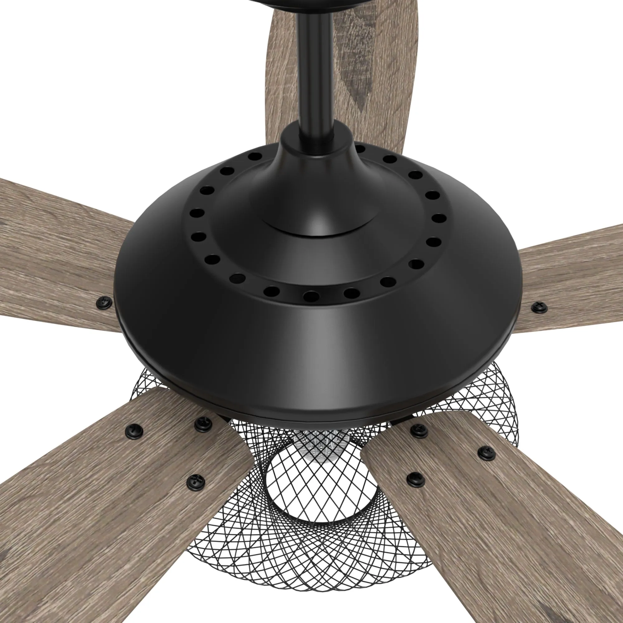 Keller ceiling fan with Led light and remote control 52 inch 10 speed