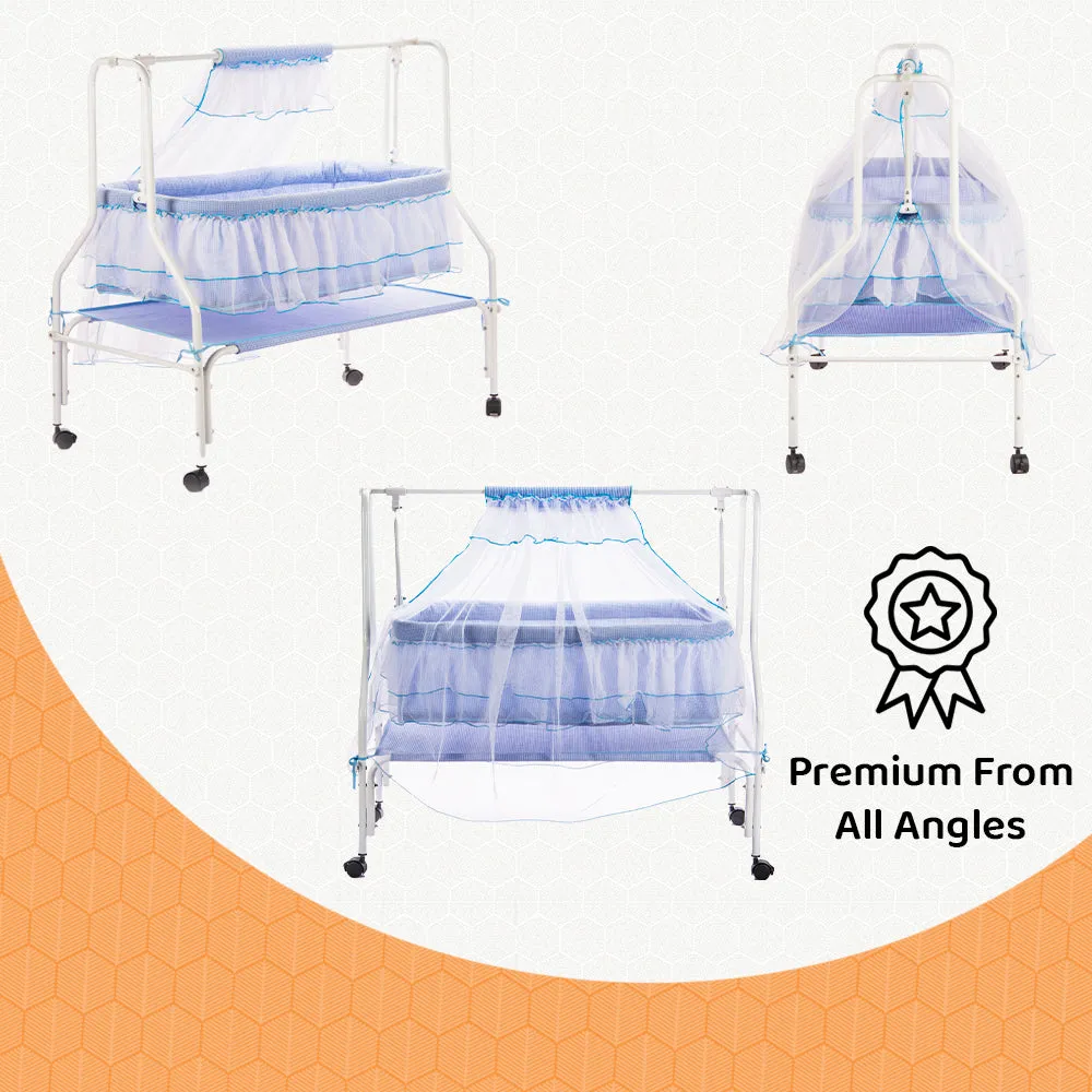 Kiddery Maia | Baby Cradle | Blue