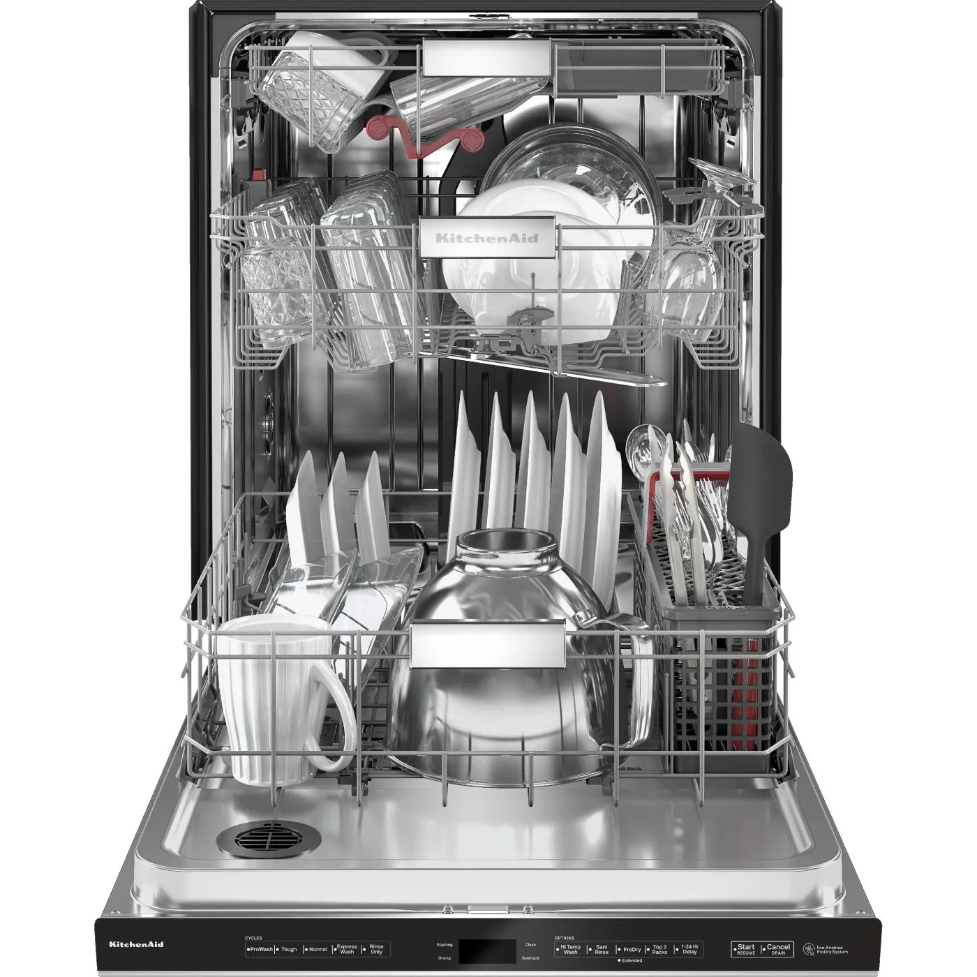 KitchenAid 24-inch Built-in Dishwasher with FreeFlex™ Third Rack KDPM604KPS