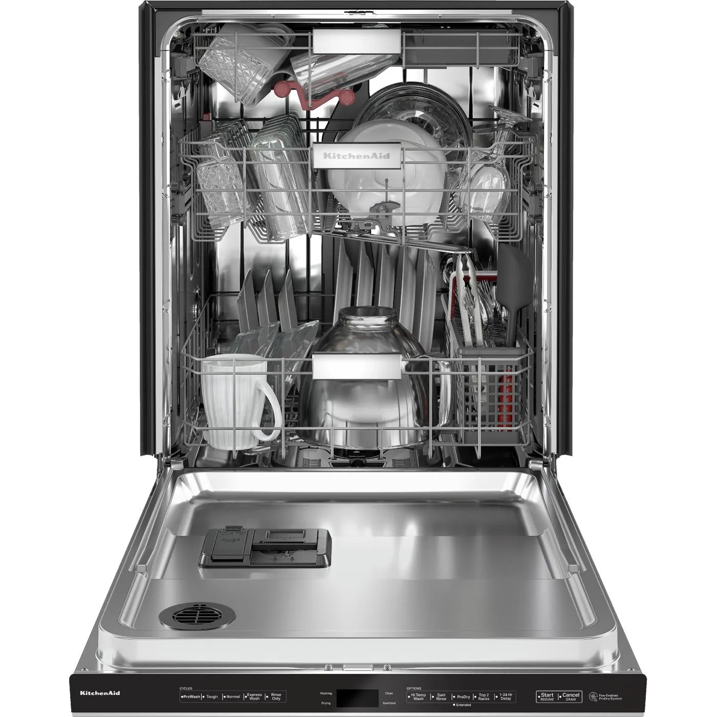 KitchenAid 24-inch Built-in Dishwasher with FreeFlex™ Third Rack KDPM604KPS