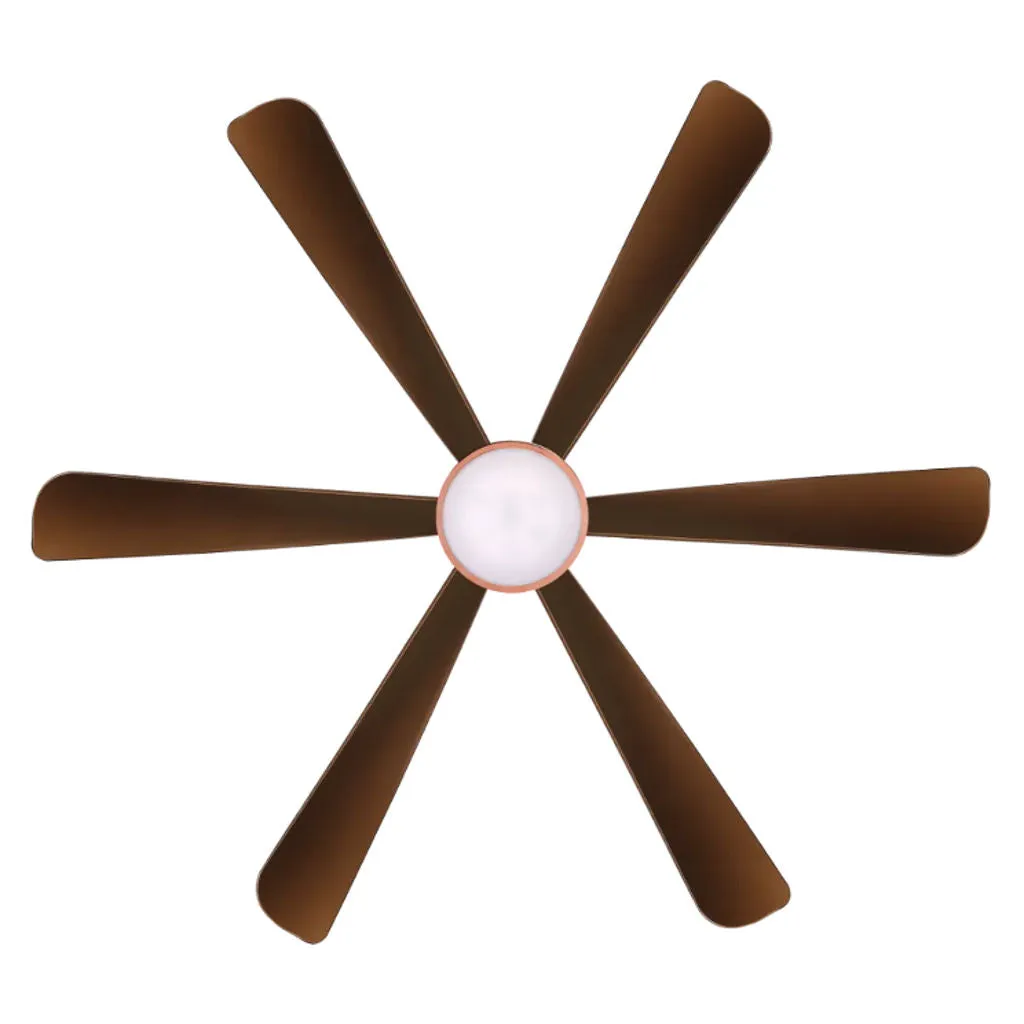 Kuhl Platin D6 BLDC Underlight Ceiling Fan With Remote 1200 mm Brown