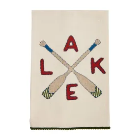 Lake Appliqué Towel