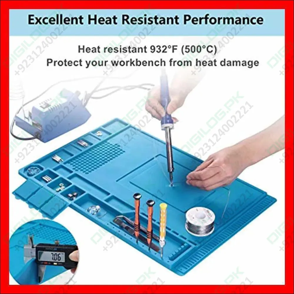 Large Heat Insulation Silicone Soldering & Repairing Mat