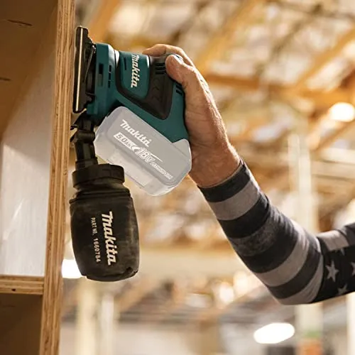 Makita 18V LXT (XOB02Z) Lithium‑Ion Cordless 1/4 Sheet Finishing Sander (Bare Tools)