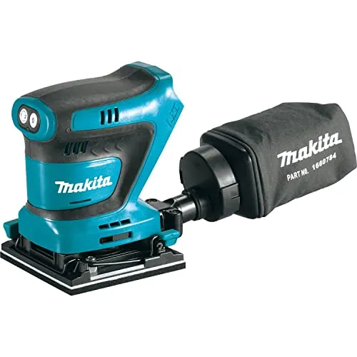 Makita 18V LXT (XOB02Z) Lithium‑Ion Cordless 1/4 Sheet Finishing Sander (Bare Tools)