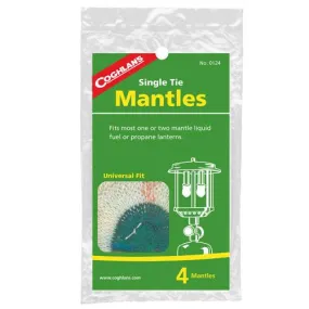 Mantle Replacements - Single Tie, 4 Pack