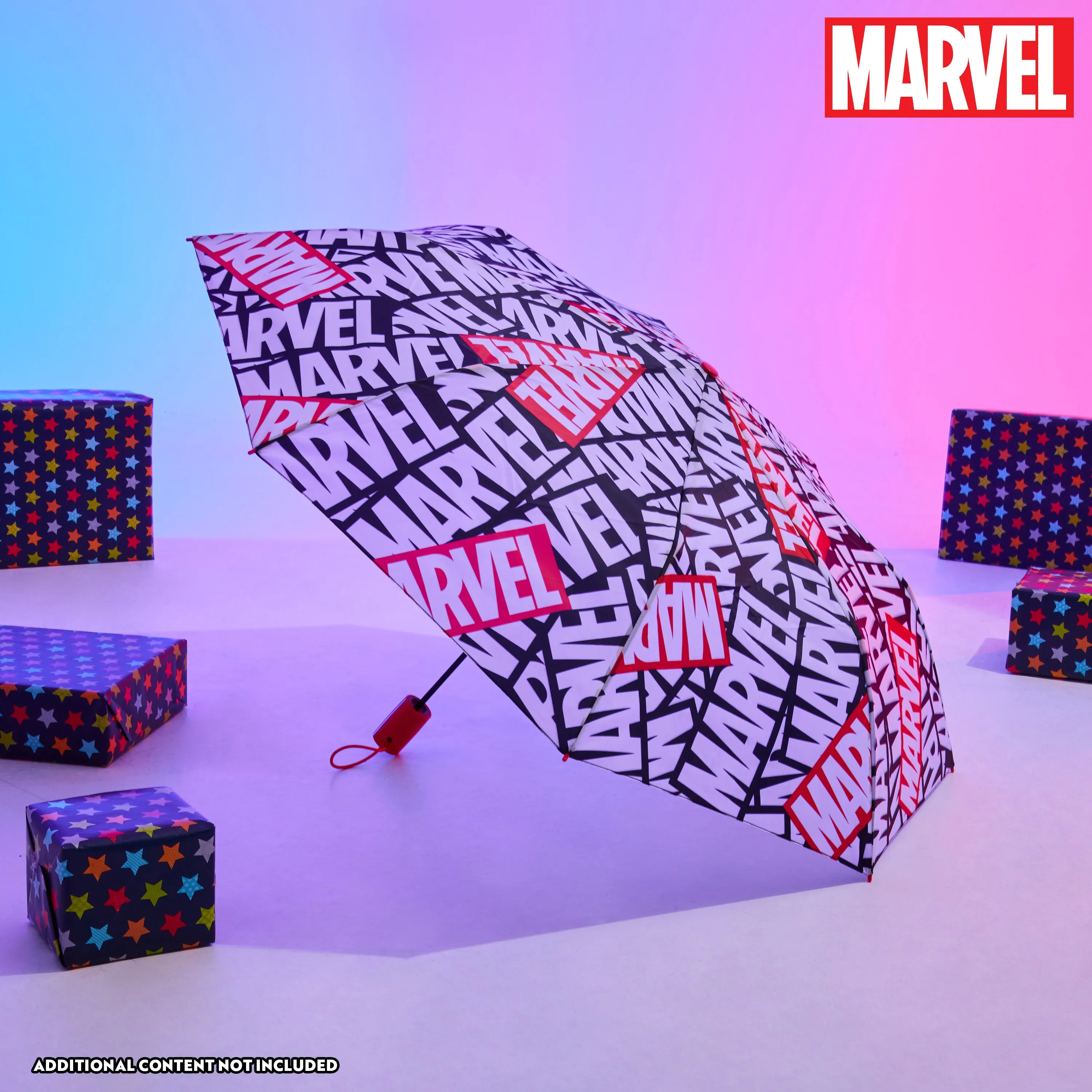 Marvel Kids Umbrella - Folding Telescopic Umbrella