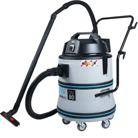 MAXVAC 80Ltr 2400W Wet/Dry M Class Twin Motor Vacuum incl. Wand Kit - DV80-MBN