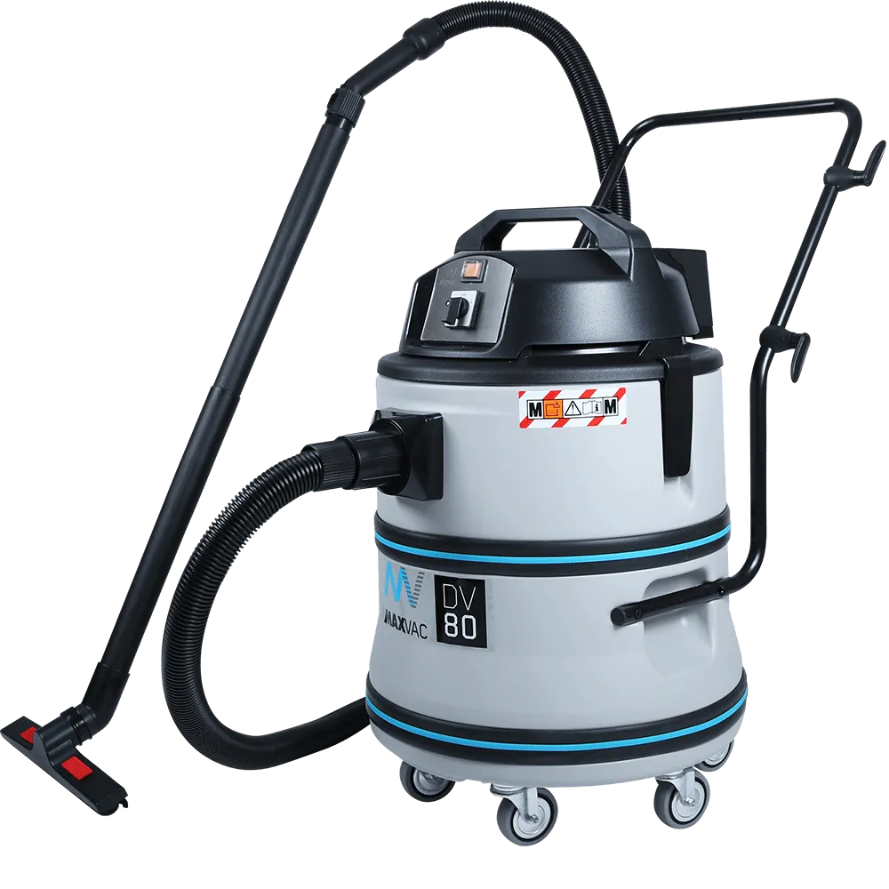 MAXVAC 80Ltr 2400W Wet/Dry M Class Twin Motor Vacuum incl. Wand Kit - DV80-MBN