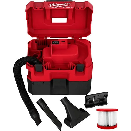 Milwaukee M12 Fuel 1.6 Gallon Wet and Dry Vacuum