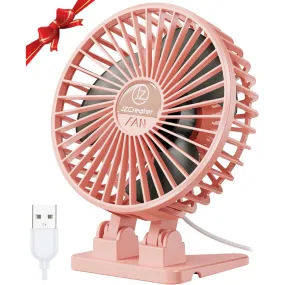 Mini Portable 3 Speeds Cooling USB Desk Fan