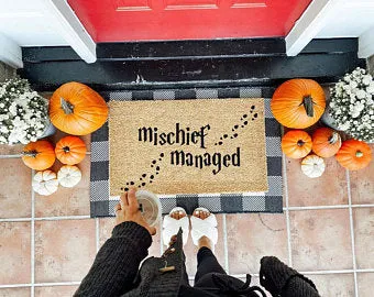 Mischief Managed Coco Doormat