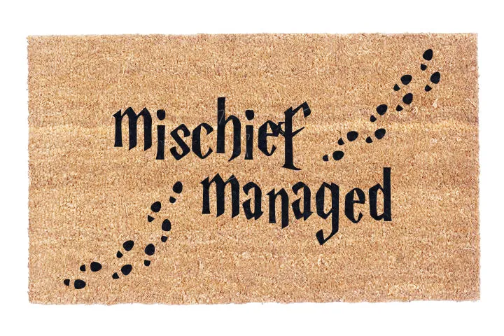 Mischief Managed Coco Doormat