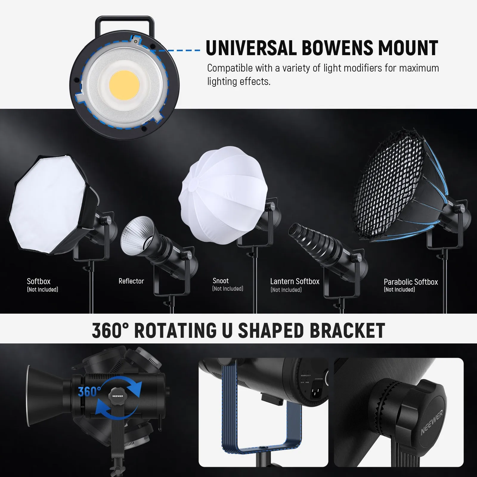 NEEWER CB200 210W LED Video Light