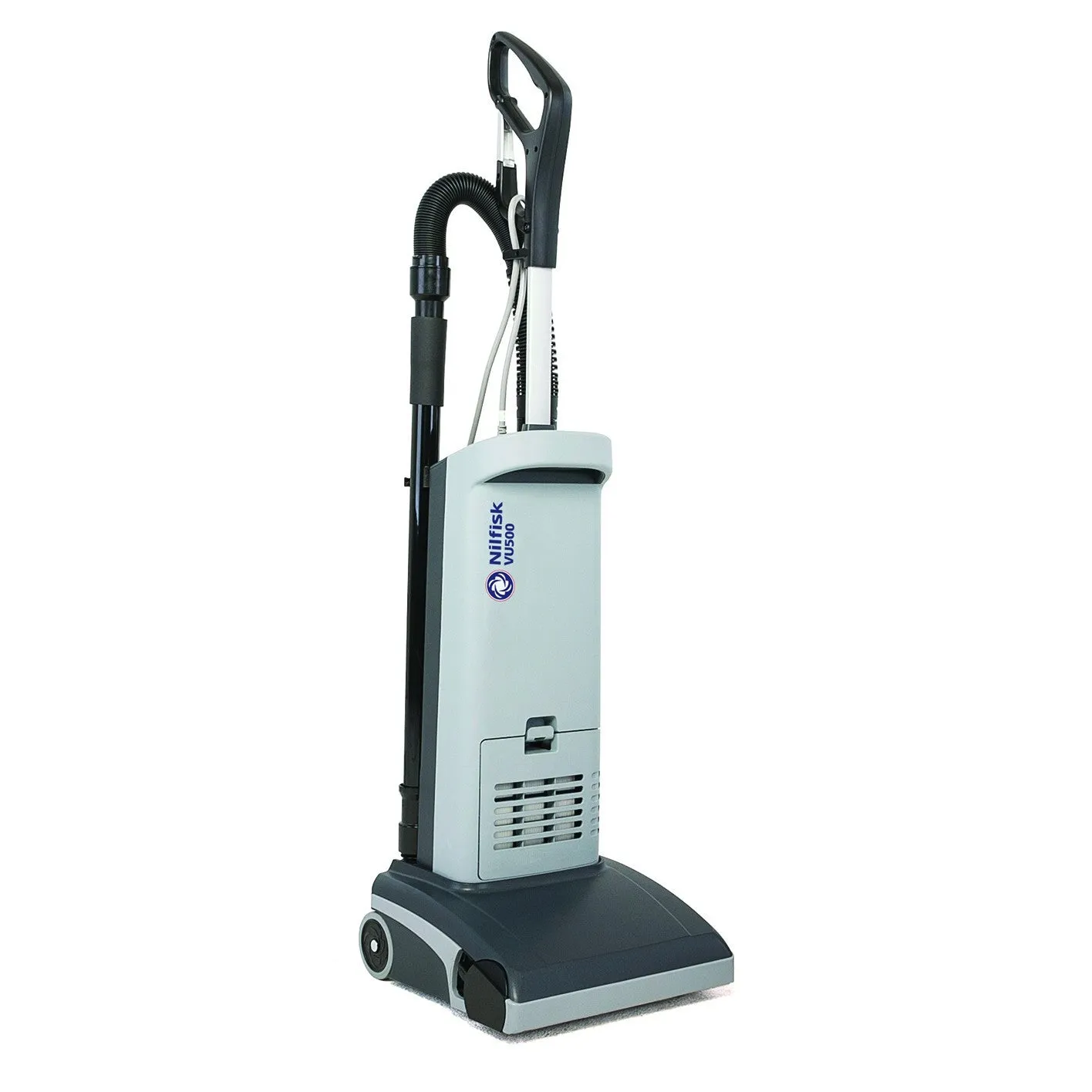 Nilfisk VU500 12 Inch Upright Vacuum Cleaner For Daily Deep Carpet Cleaning