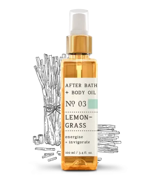 No. 3 Lemongrass After Bath   Body Oil